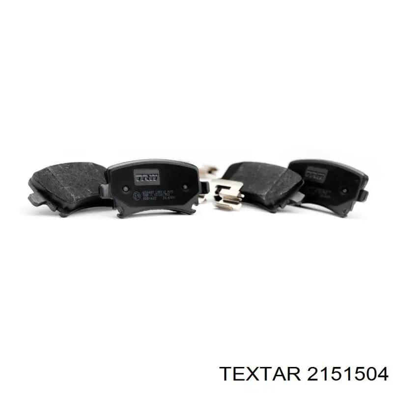 Передні тормозні колодки 2151504 Textar