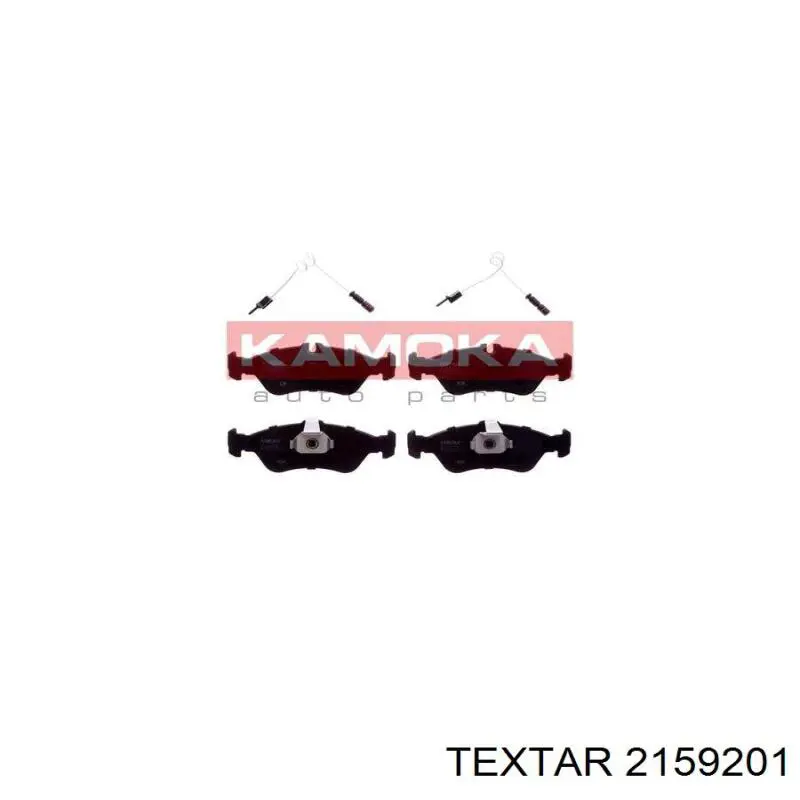 Задні гальмівні колодки Textar 2159201 ціна, від 17.50 USD