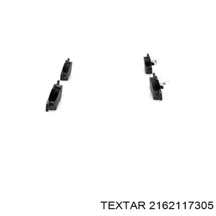 Задні гальмівні колодки Textar 2162117305 ціна, від 13.81 USD