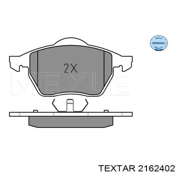 Гальмівні колодки Textar 2162402 ціна, від 22.98 USD