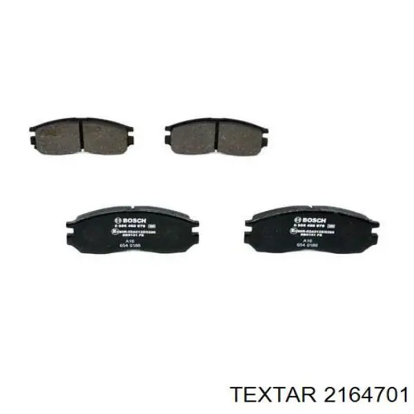 Гальмівні колодки Textar 2164701 ціна, від 17.57 USD