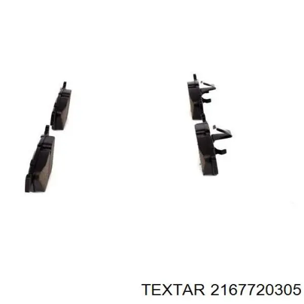 Тормозні колодки Textar 2167720305
