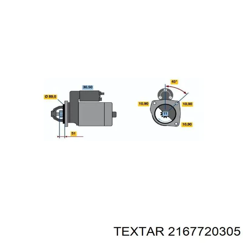 Купити 2167720305 Textar Колодки гальмівні передні, дискові