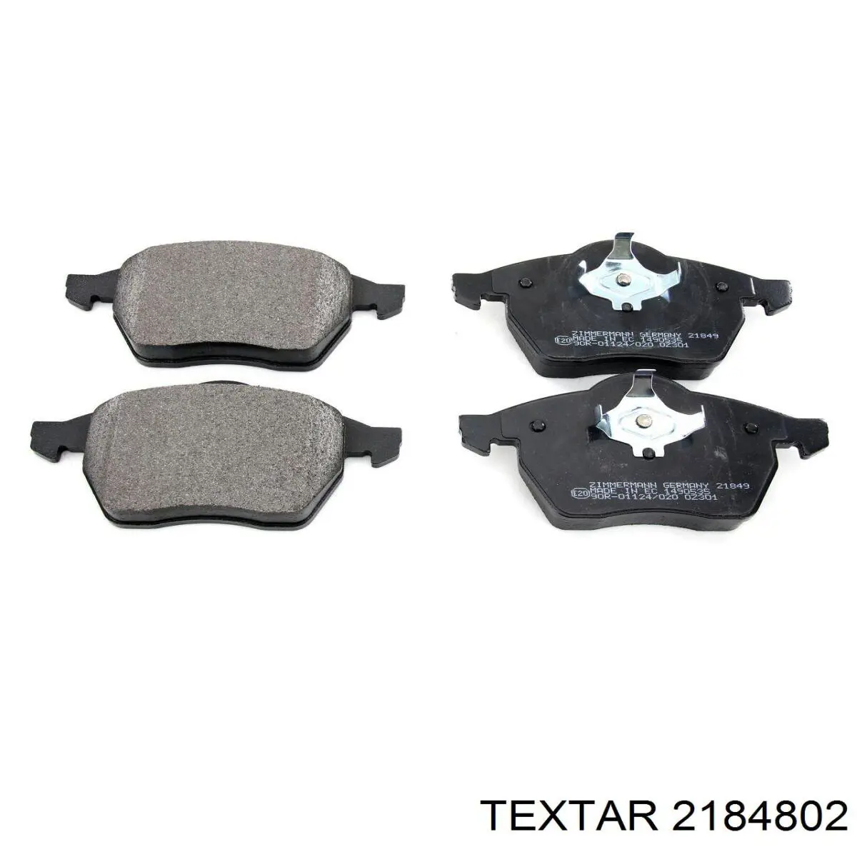 Купити 2184802 Textar Колодки гальмівні передні, дискові