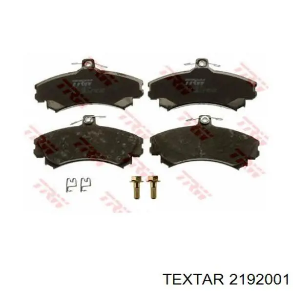 Передні тормозні колодки 2192001 Textar