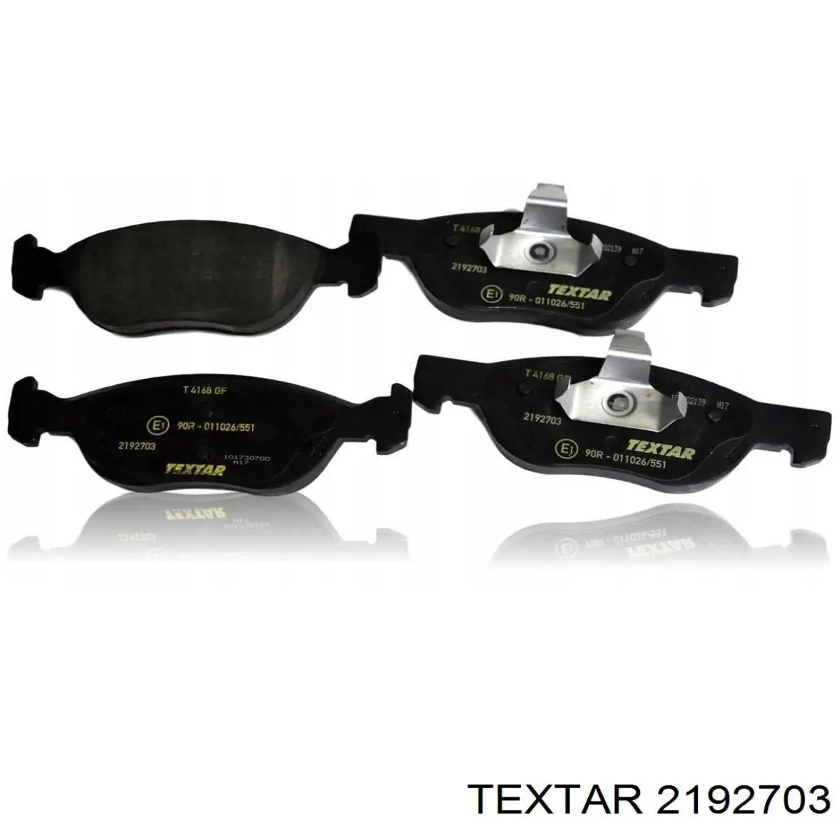 Гальмівні колодки Textar 2192703 ціна, від 17.82 USD