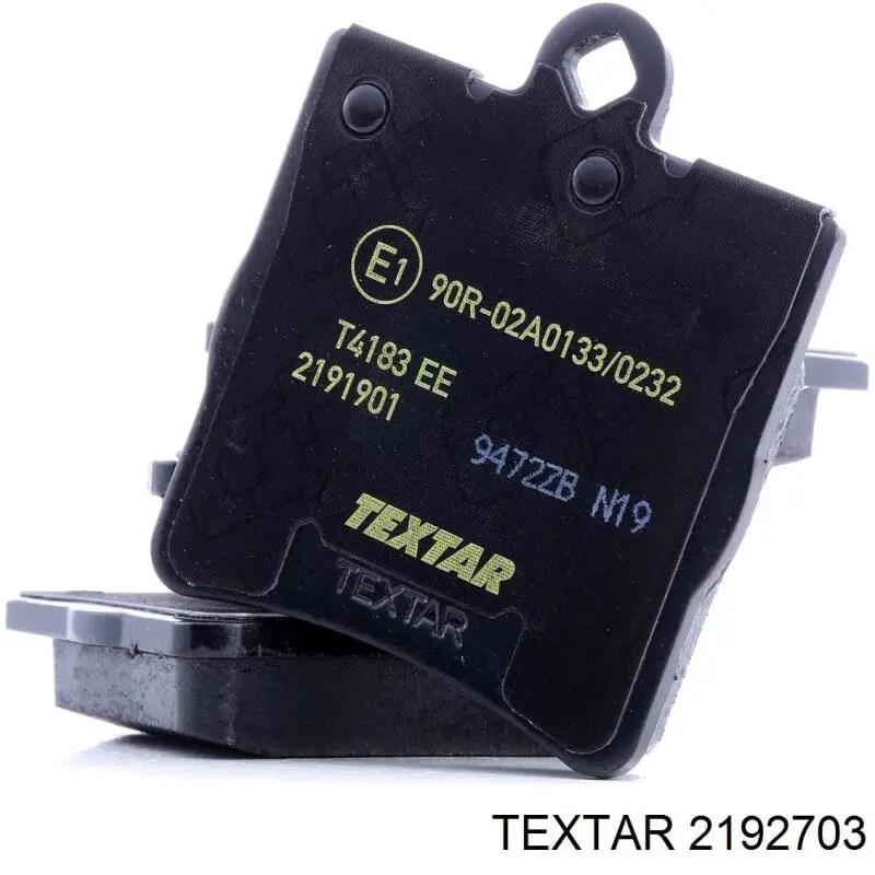 Передні тормозні колодки 2192703 Textar
