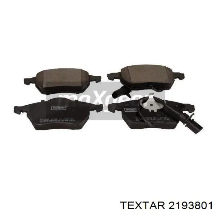2193801 Textar Передні гальмівні колодки