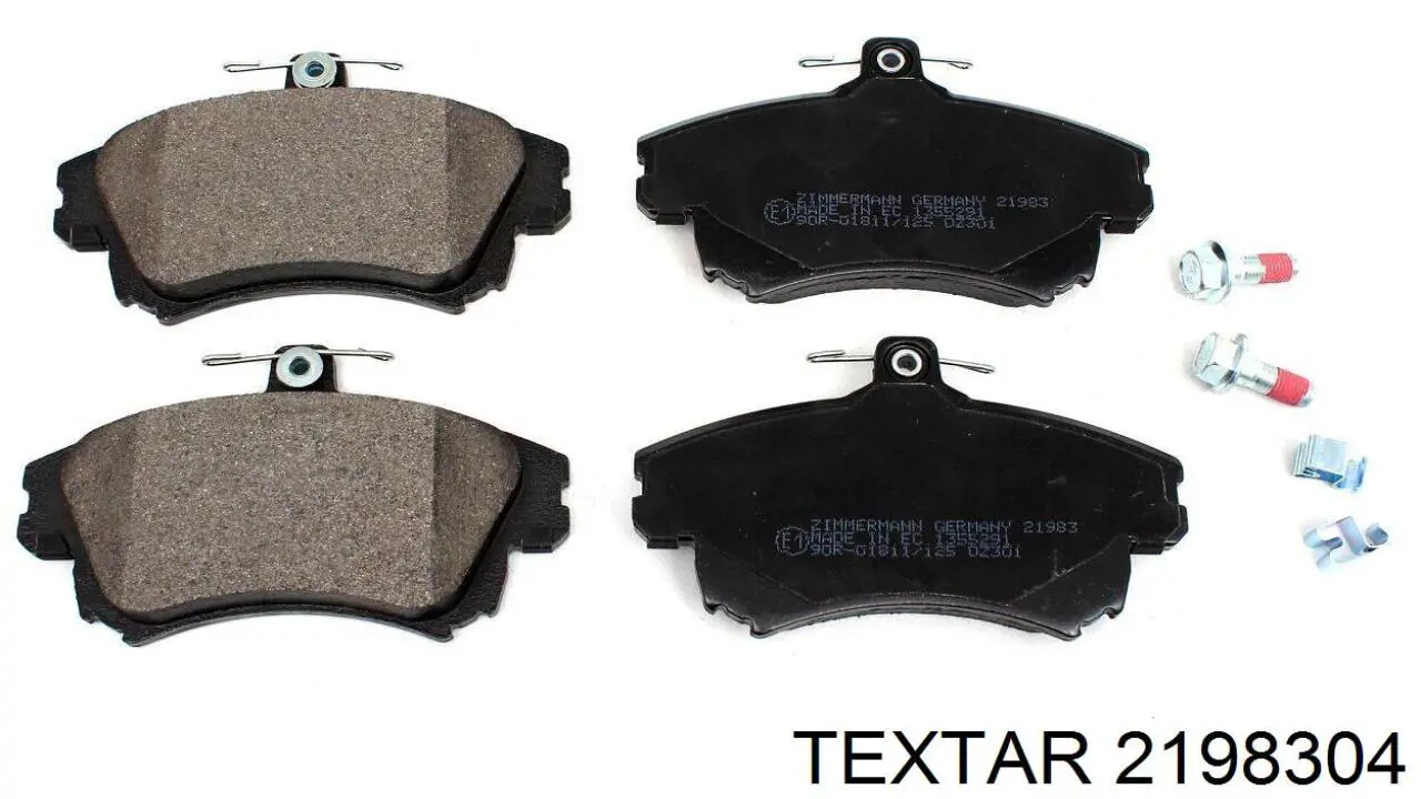 Тормозні колодки Textar 2198304