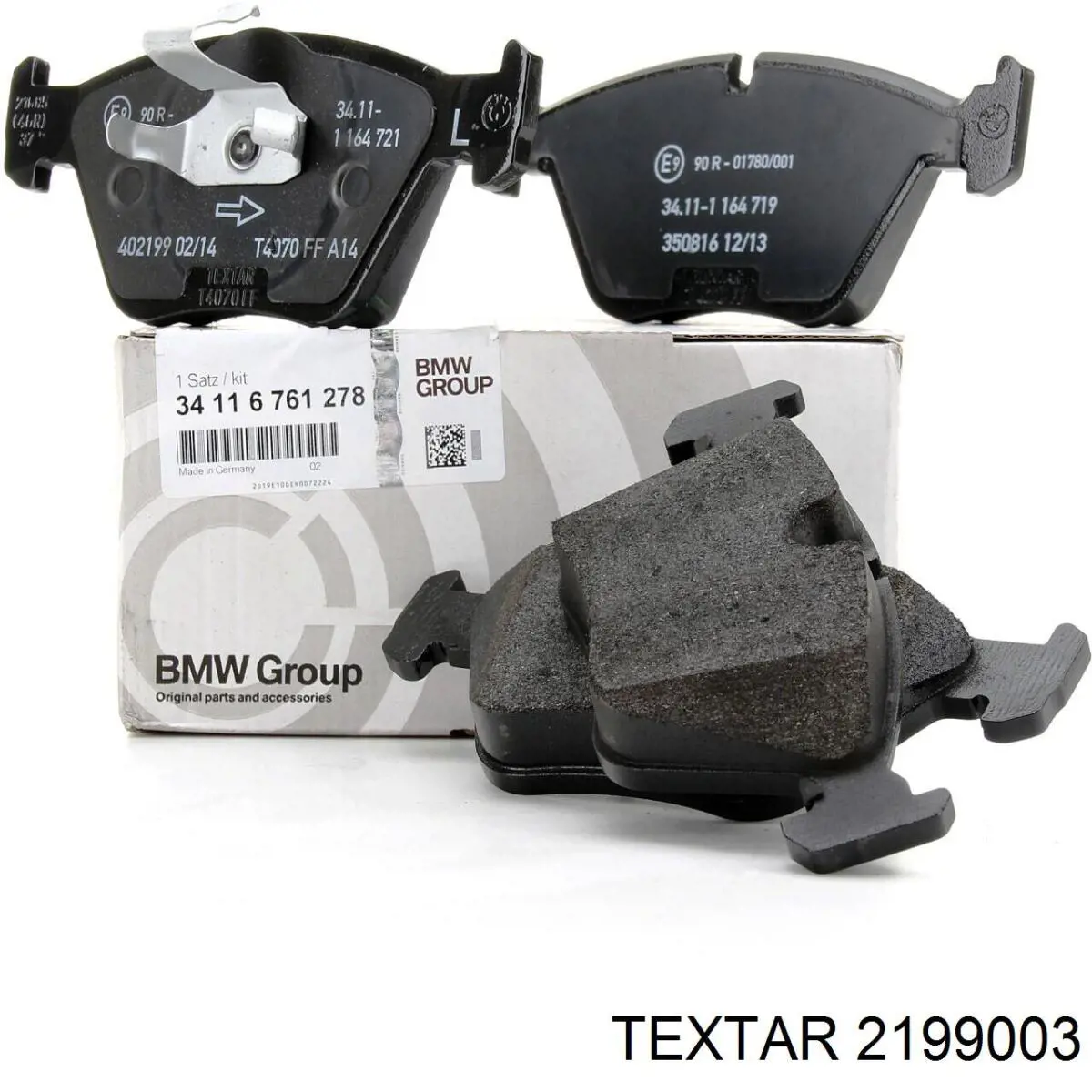 Гальмівні колодки Textar 2199003 ціна, від 26.84 USD