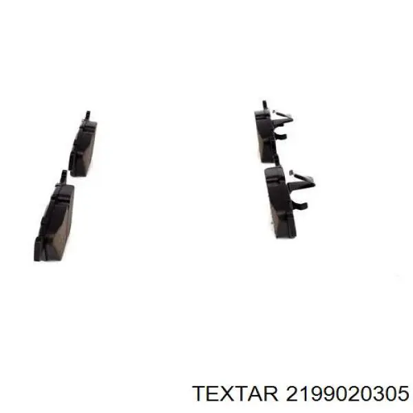 Гальмівні колодки Textar 2199020305 ціна, від 22.08 USD