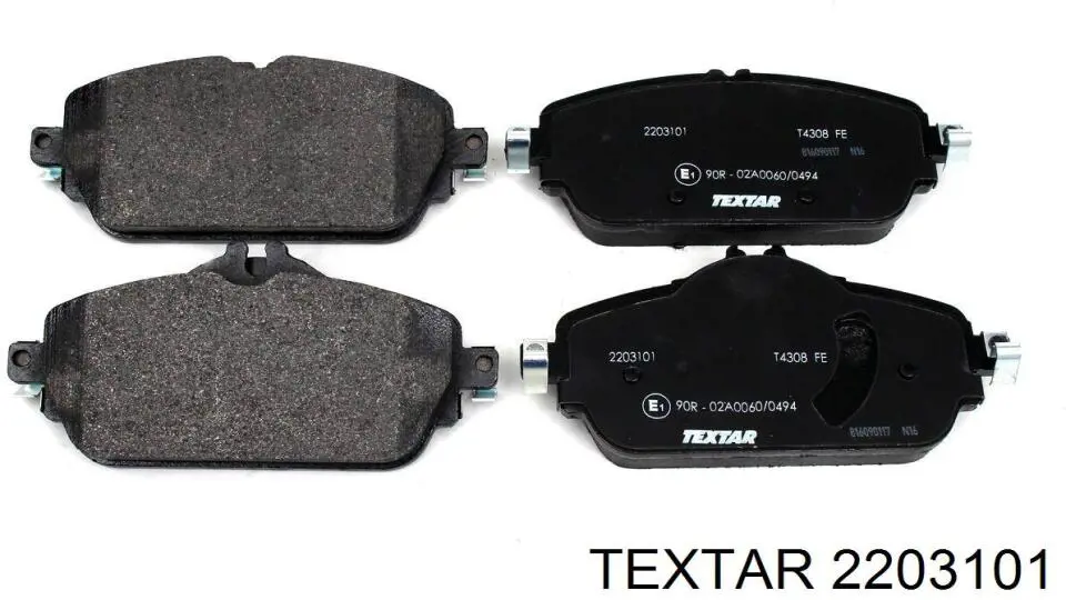 Гальмівні колодки Textar 2203101 ціна, від 53.02 USD