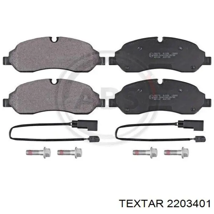 Тормозні колодки Textar 2203401