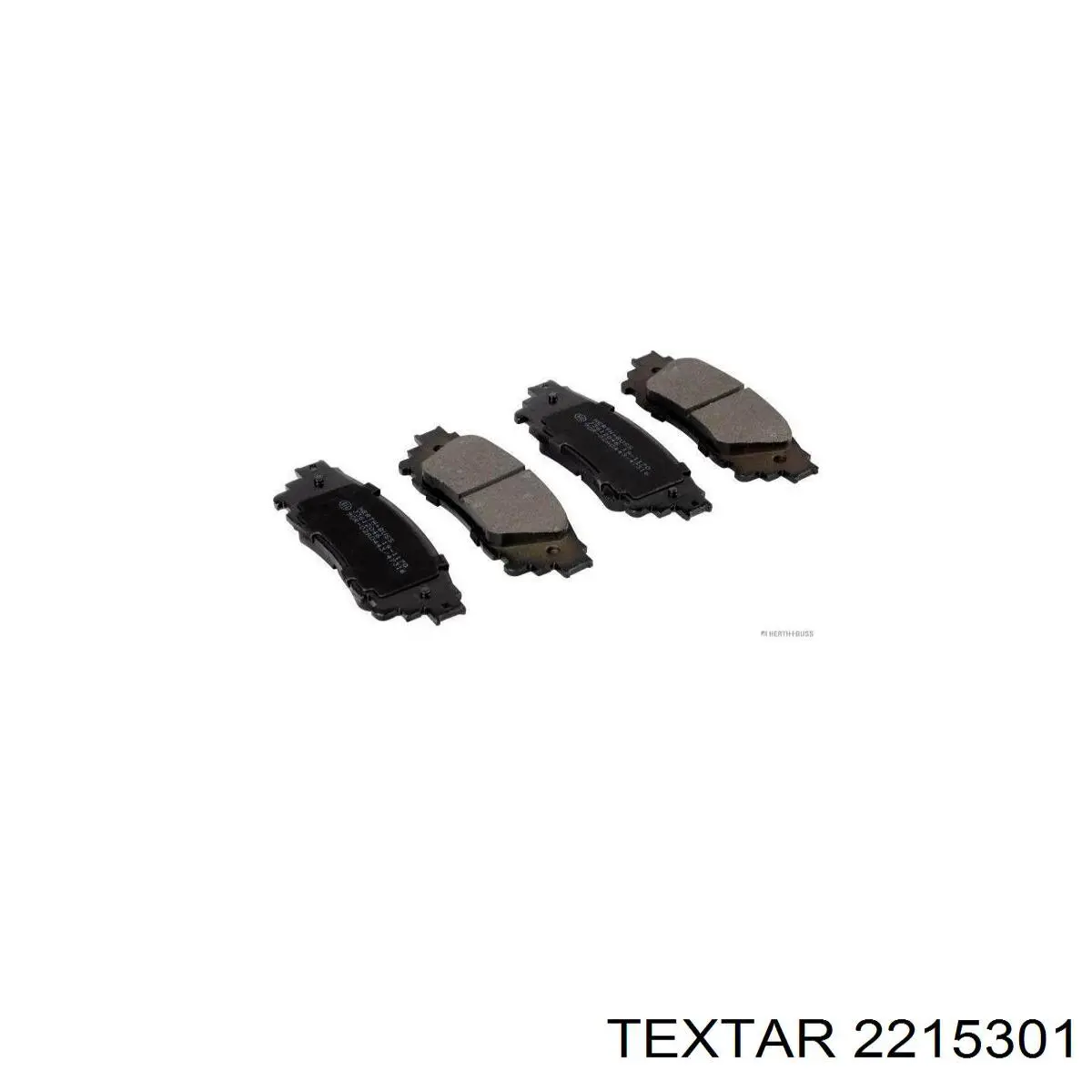 Купити 2215301 Textar Задні колодки