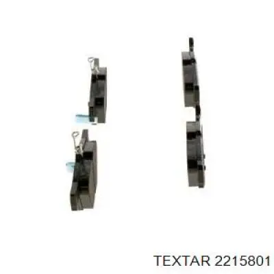 Задні гальмівні колодки 2215801 Textar