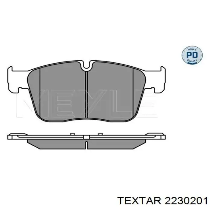 Гальмівні колодки Textar 2230201 ціна, від 86.86 USD