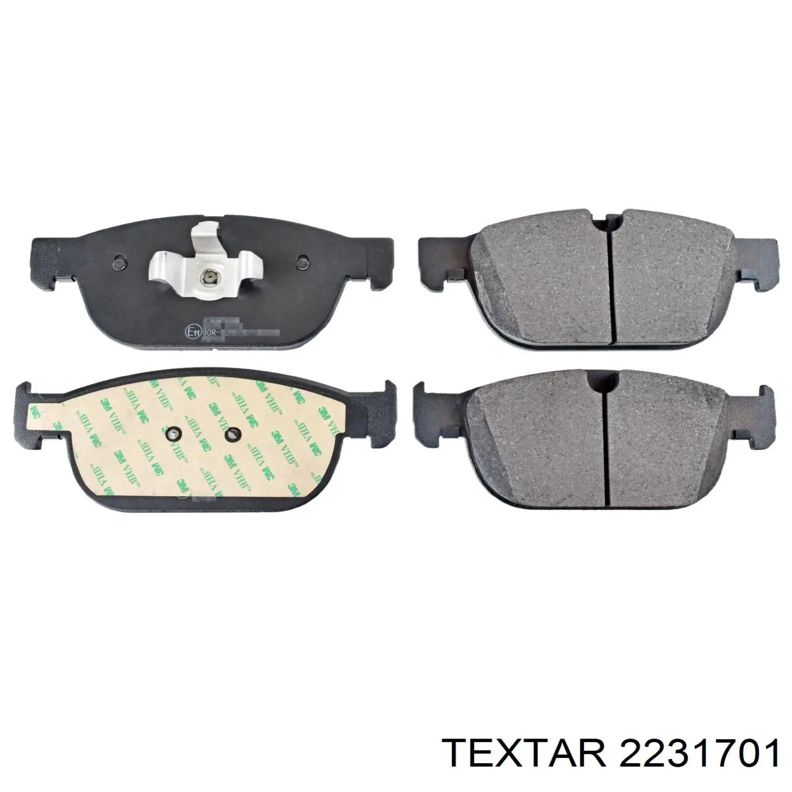 Гальмівні колодки Textar 2231701 ціна, від 68.66 USD