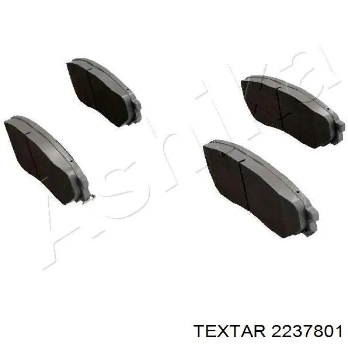 Купити 2237801 Textar Колодки гальмівні передні, дискові