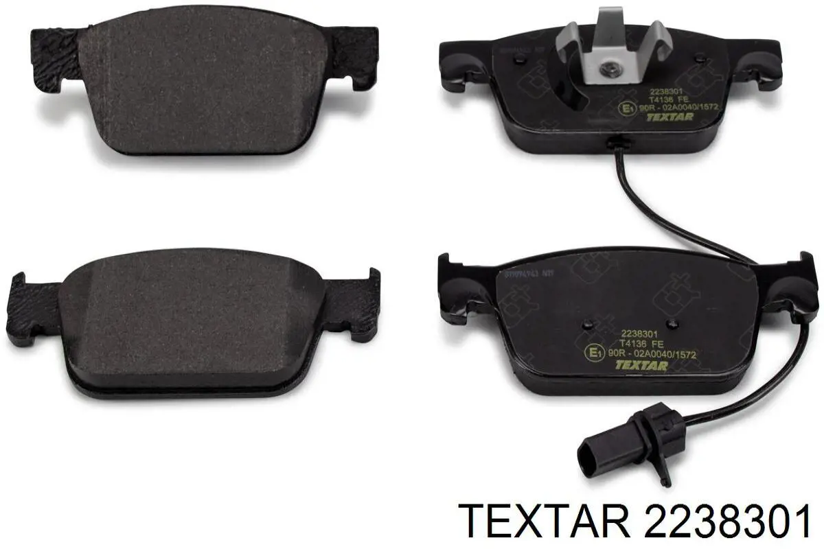 Гальмівні колодки Textar 2238301 ціна, від 56.19 USD