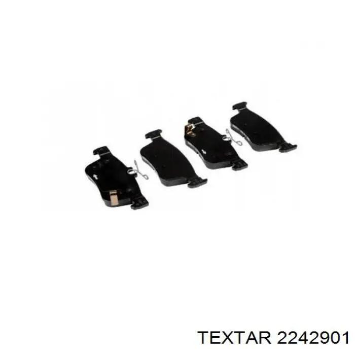 Купити 2242901 Textar Задні колодки