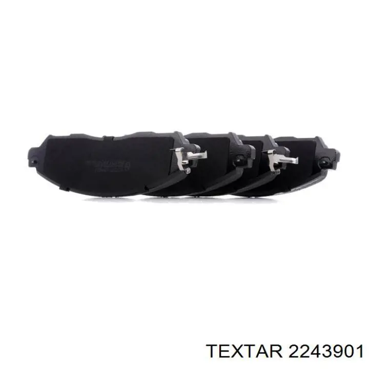 Купити 2243901 Textar Колодки гальмівні передні, дискові