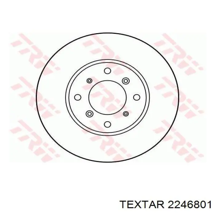 Купити 2246801 Textar Задні колодки