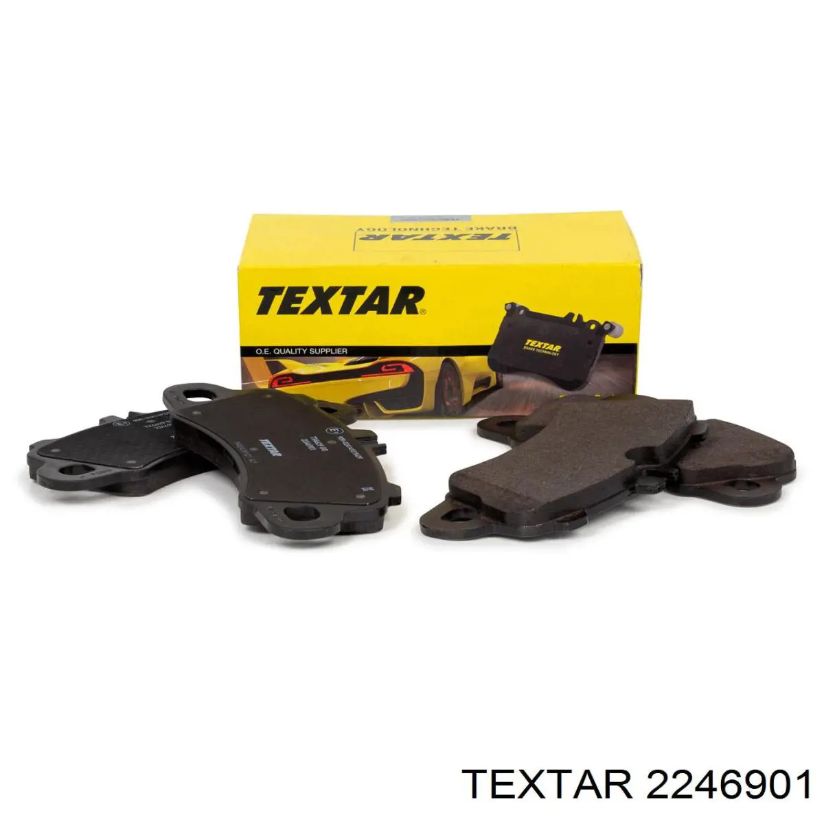 Купити 2246901 Textar Колодки гальмівні передні, дискові