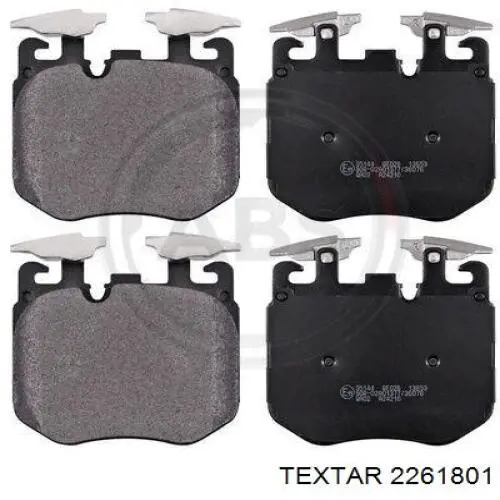 Гальмівні колодки Textar 2261801 ціна, від 169.86 USD