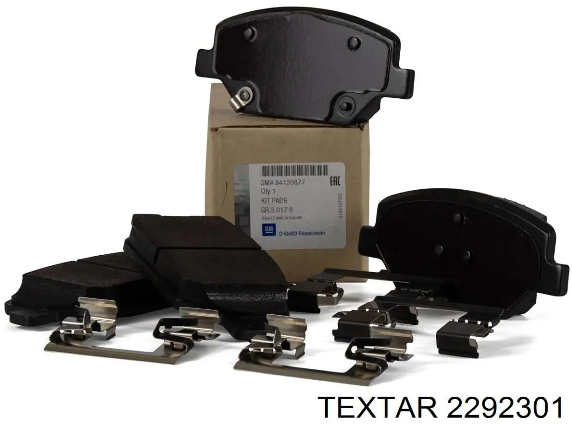 Задні гальмівні колодки Textar 2292301 ціна, від 46.56 USD