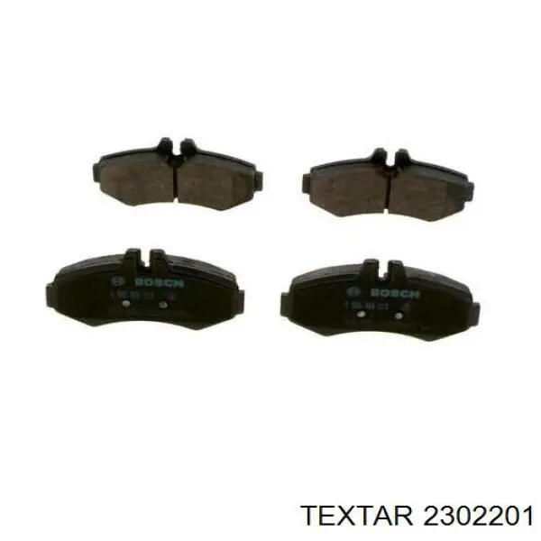 Гальмівні колодки Textar 2302201 ціна, від 18.00 USD