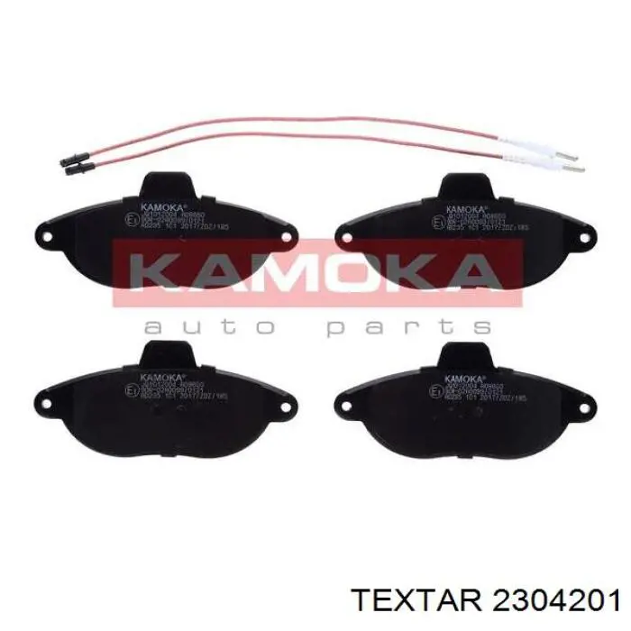 Гальмівні колодки Textar 2304201 ціна, від 15.68 USD