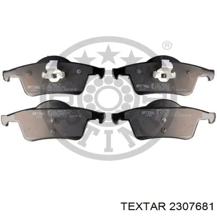Задні дискові колодки Textar 2307681