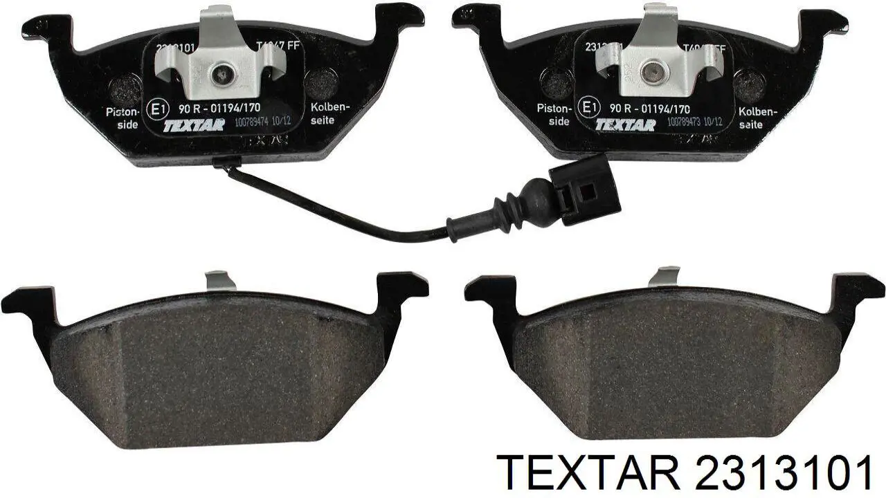 Гальмівні колодки Textar 2313101 ціна, від 25.28 USD