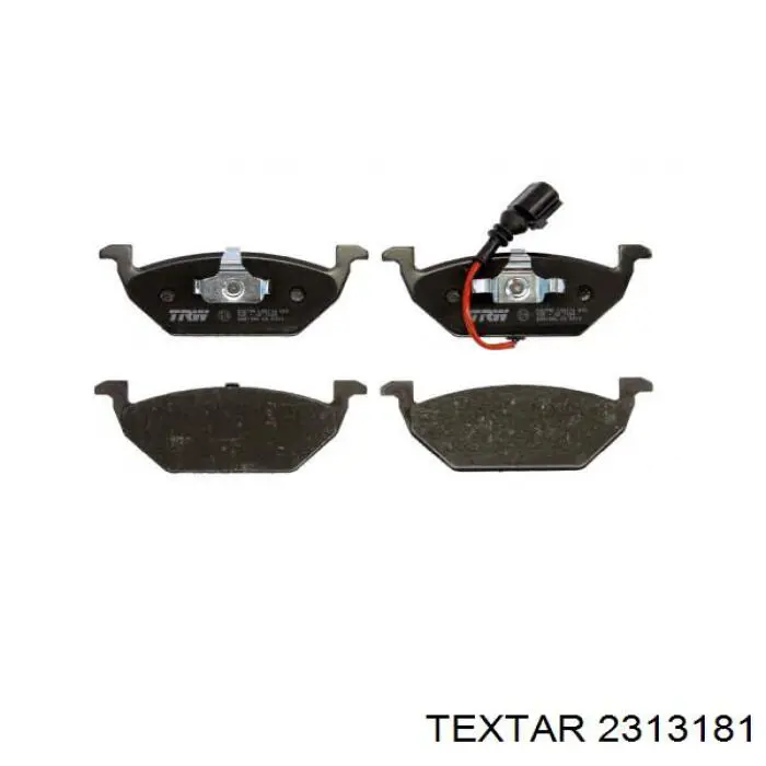 Гальмівні колодки Textar 2313181 ціна, від 18.49 USD