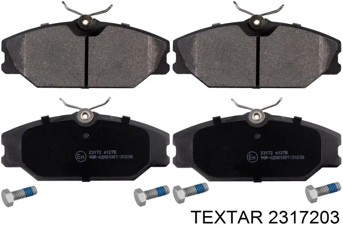 Гальмівні колодки Textar 2317203 ціна, від 19.00 USD