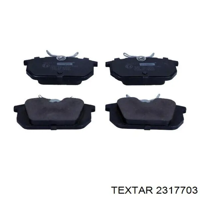Купити 2317703 Textar Задні колодки