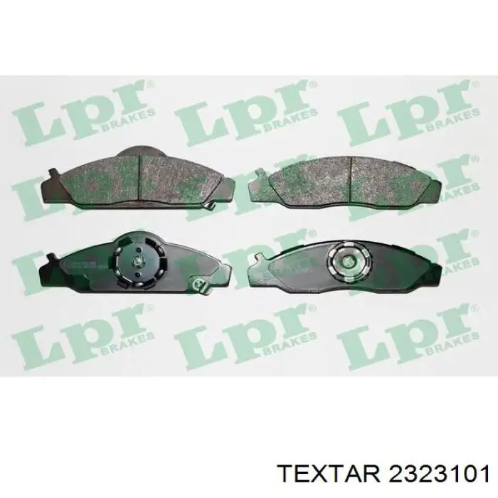 Гальмівні колодки Textar 2323101 ціна, від 29.64 USD