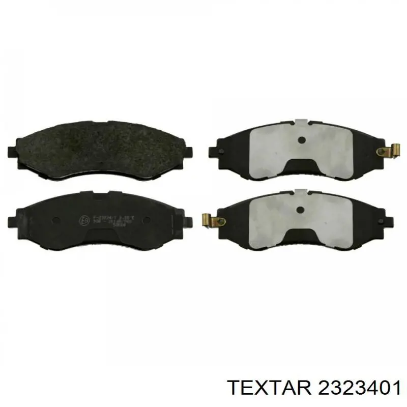 Гальмівні колодки Textar 2323401 ціна, від 12.43 USD