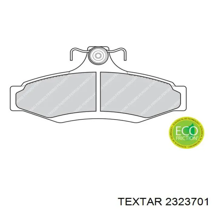 Купити 2323701 Textar Задні колодки