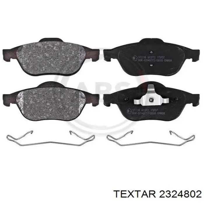 Купити 2324802 Textar Колодки гальмівні передні, дискові