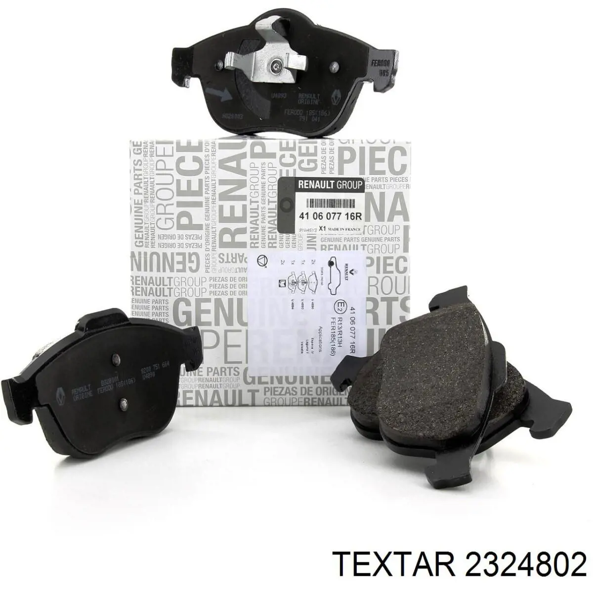 Гальмівні колодки Textar 2324802 ціна, від 23.56 USD