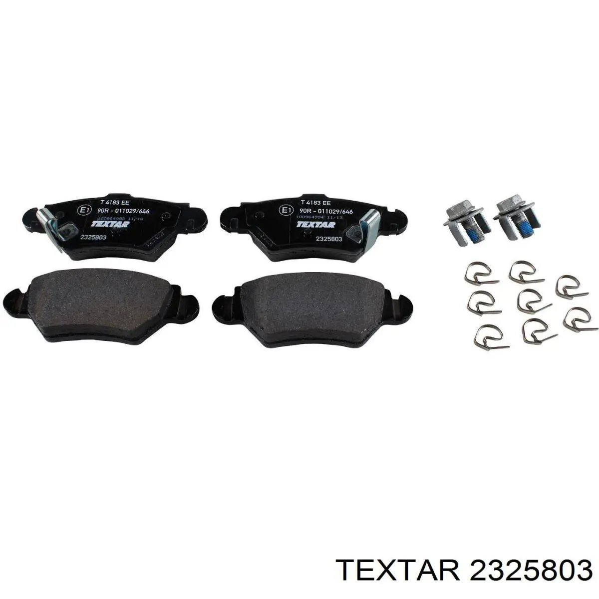 Задні гальмівні колодки Textar 2325803 ціна, від 13.34 USD