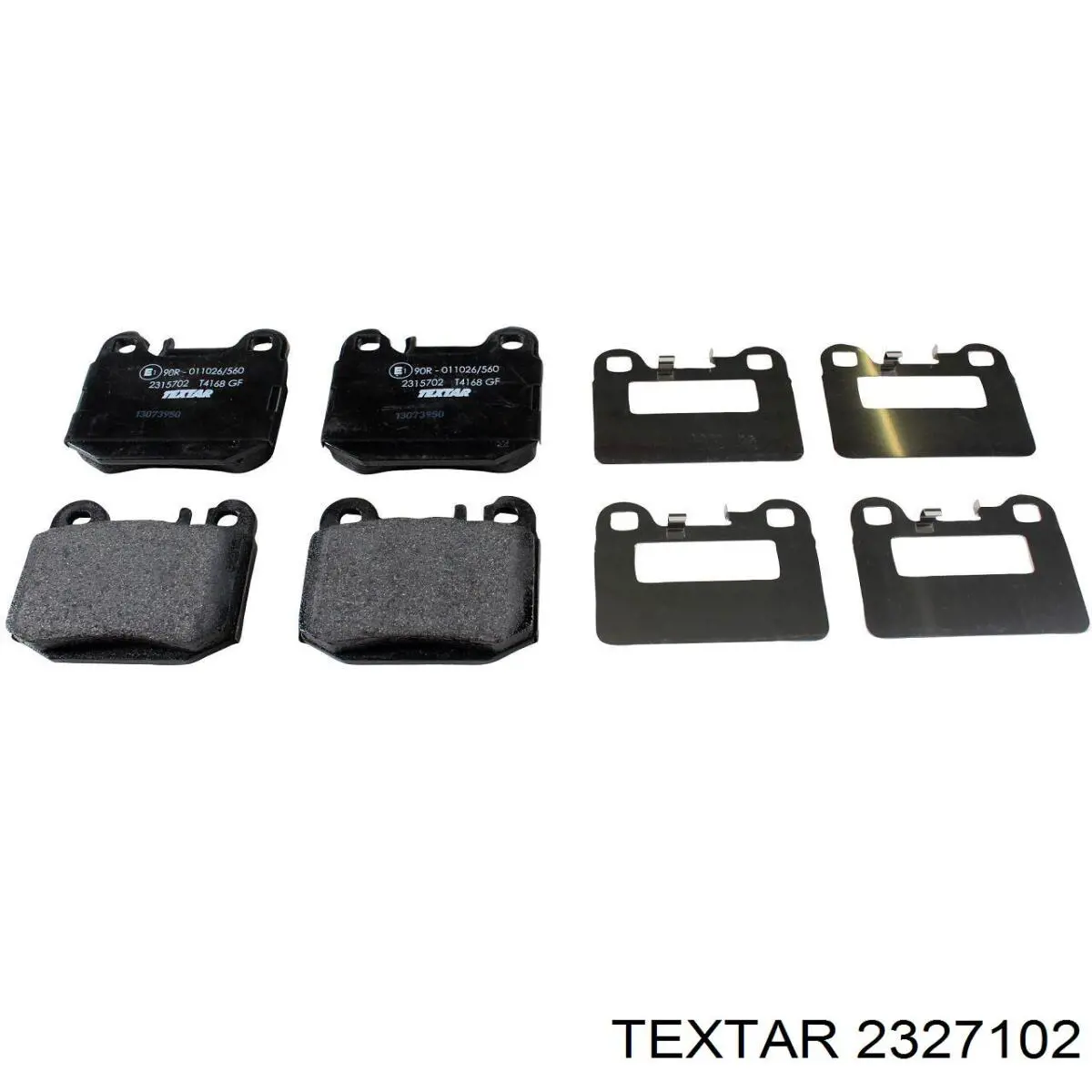 Гальмівні колодки Textar 2327102 ціна, від 21.91 USD