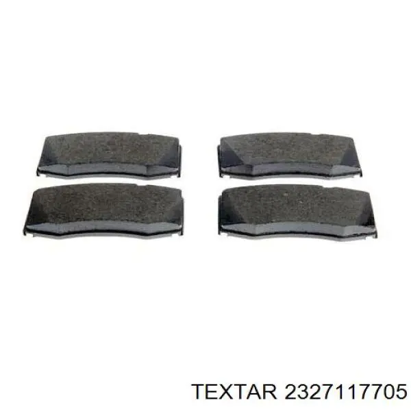 Передні тормозні колодки 2327117705 Textar