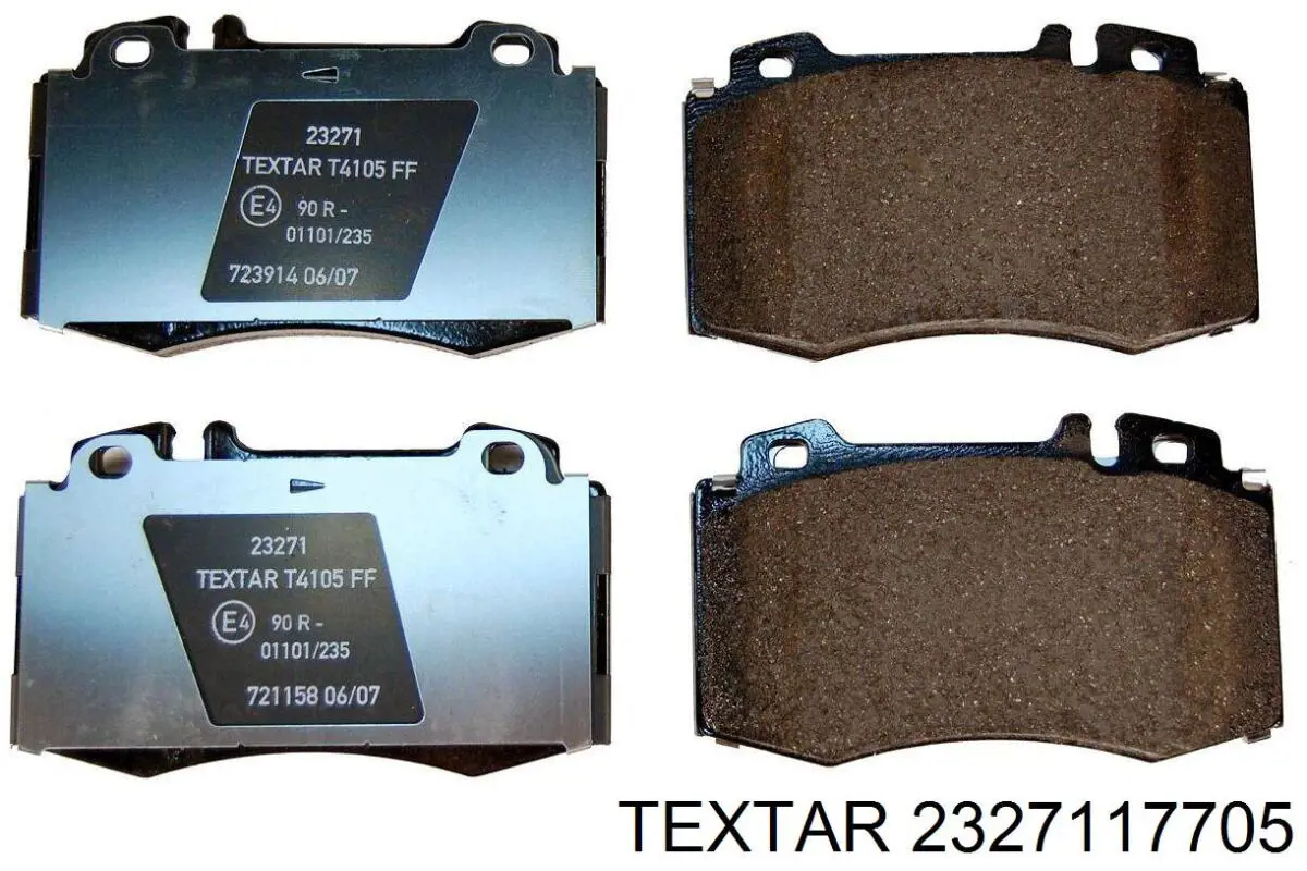 Гальмівні колодки Textar 2327117705 ціна, від 20.81 USD