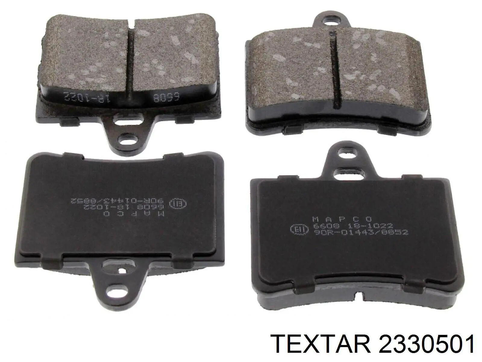 Задні гальмівні колодки Textar 2330501 ціна, від 15.43 USD