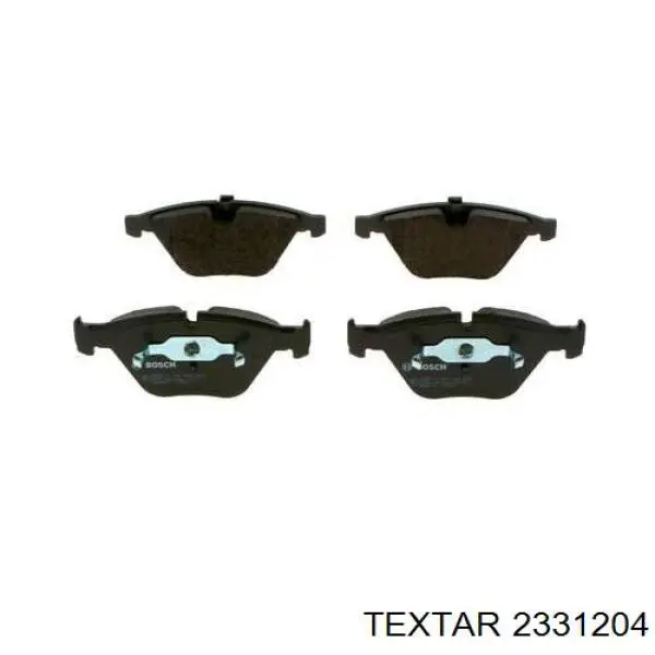 Гальмівні колодки Textar 2331204 ціна, від 24.41 USD