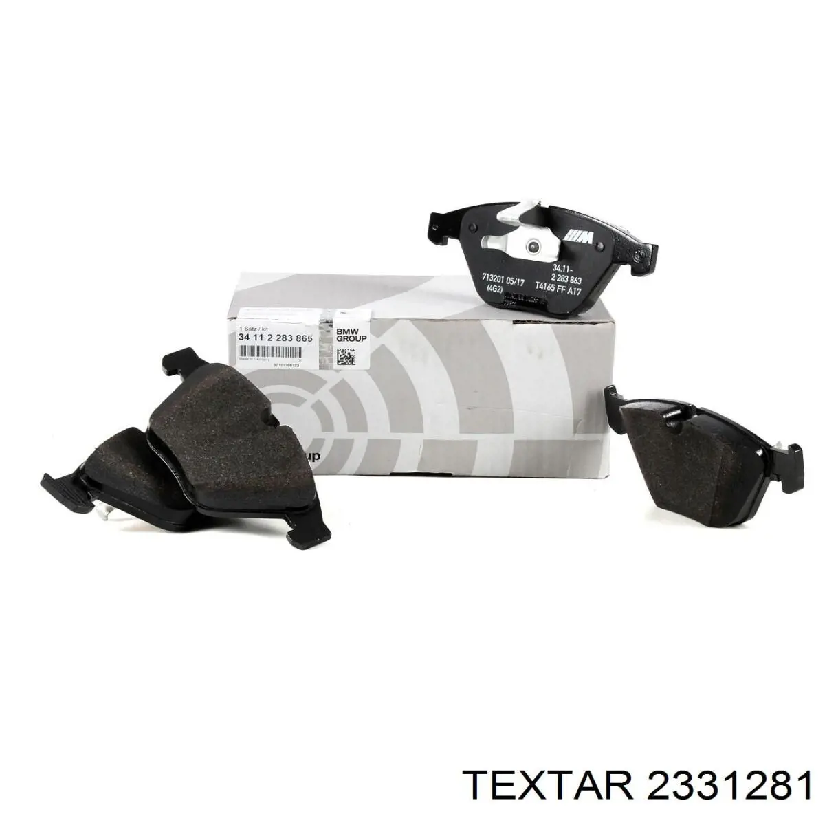 Тормозні колодки Textar 2331281