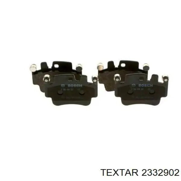 Купити 2332902 Textar Колодки гальмівні передні, дискові