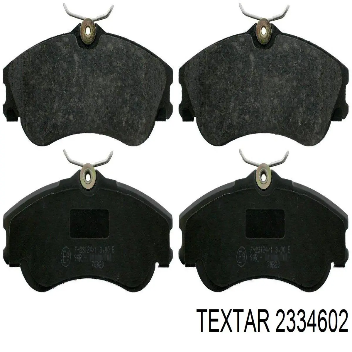 Передні тормозні колодки 2334602 Textar